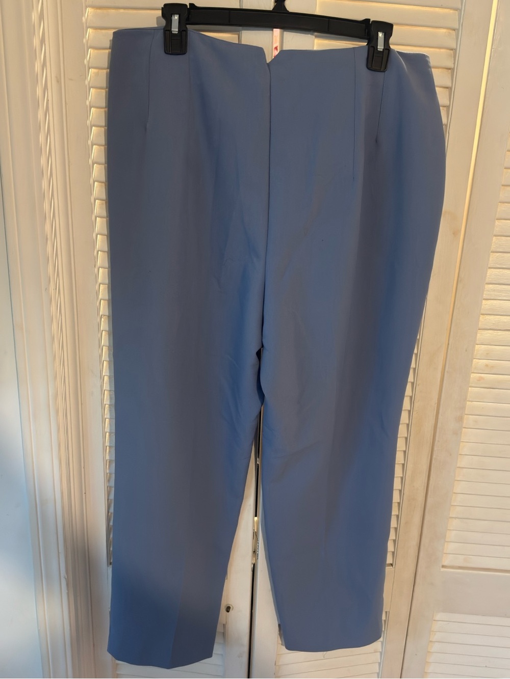 Nine West Dusty Blue Tapered Dress Pants